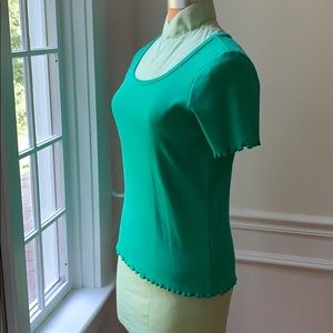 J. JILL Kelly Green Top